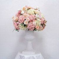 Fleurs artificielles murales pour toile de fond de mariage, vente en gros, conception personnalisée, décoration événementielle, fournisseur d'usine, commande en gros