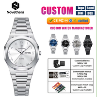 Montre à quartz pour femme POEDAGAR 798, boîtier de 32 mm, chiffres arabes uniques, miroir avec revêtement, bracelet en acier inoxydable, montre-bracelet pour femme