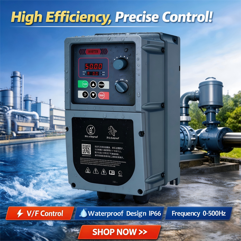 High Tech VFD Inverter IP65 4KW
