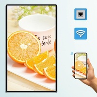 Pantalla Táctil Capacitiva Android/Windows de 65 Pulgadas Personalizable, Formato 16:9, Panel de Video, Señalización Digital, Pantalla Publicitaria