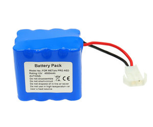 12V 4500mah haute qualité douane Lithium ion remplacement médical li-ion PRO <span class=keywords><strong>AED</strong></span> LIFE-POINT batterie - Product Image 1