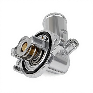 Conjunto de Carcasa de Termostato de Aluminio con Junta y Tornillo para Reparación y Reemplazo del Motor - Product Image 2
