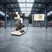KASON301-BW Trinocular Upright Multifunction Metallurgical Microscope