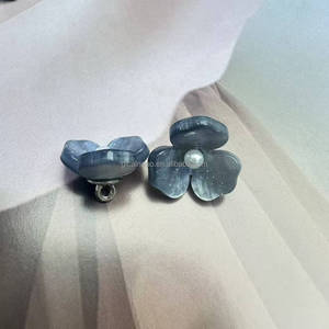 <span class=keywords><strong>2025</strong></span> Mới 3D Hoa Bead Vá Pha Lê <span class=keywords><strong>Rhinestone</strong></span> Sừng Nút Chân Mạ Thân Thiện Với Môi Thời Trang Phụ Nữ Quần Áo Nút - Product Image 5