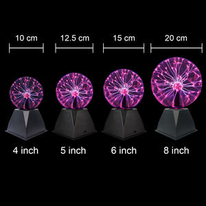 Lámpara de bola de plasma alimentada por USB sensible al tacto ABS nebulosa <span class=keywords><strong>esfera</strong></span> globo <span class=keywords><strong>electricidad</strong></span> estática regalos para niños luces nocturnas ambientales - Product Image 2
