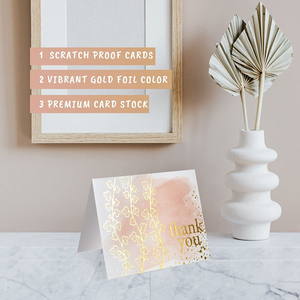 Lusso personalizzato <span class=keywords><strong>scritta</strong></span> cartolina <span class=keywords><strong>personalizzata</strong></span> regalo da cartolina esclusiva stampa di carta Offset di lusso per le piccole imprese - Product Image 3