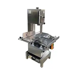 Fabrieksprijs Vleesbot Zaagmachine Professioneel Snijden Bevroren Vlees Elektrische Slagers Botzaagmachine Te Koop