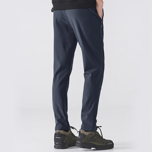 <span class=keywords><strong>Pantaloni</strong></span> da <span class=keywords><strong>uomo</strong></span> leggeri invernali Soft Shell <span class=keywords><strong>in</strong></span> <span class=keywords><strong>pile</strong></span> foderato a doppia fibbia idrorepellente ad alta elasticità tessuto traspirante - Product Image 3