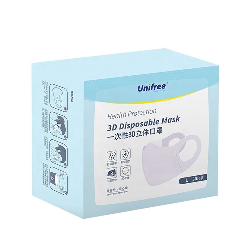 2021 New Unifree child disposable protective face mask kn95 labor protection equipment protective masks