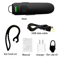 Casque portable, talkie-walkie, mini radio sans fil BT, portée de 1 km, talkie-walkie pour restaurants, hôtels, centres commerciaux, FXB