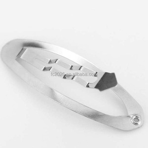 <span class=keywords><strong>Barrettes</strong></span> à <span class=keywords><strong>cheveux</strong></span> sans trou en forme de goutte d'eau, pinces à <span class=keywords><strong>cheveux</strong></span> rondes en acier inoxydable, <span class=keywords><strong>barrettes</strong></span> antidérapantes - Product Image 6