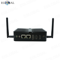 Mini PC N150, double LAN, double COM, HD DP, micro PC sans ventilateur, Win10, kiosque industriel, mini ordinateur