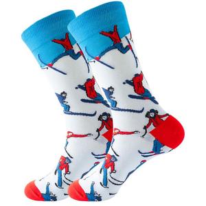 <span class=keywords><strong>Chaussettes</strong></span> <span class=keywords><strong>de</strong></span> golf pour hommes <span class=keywords><strong>Chaussettes</strong></span> <span class=keywords><strong>de</strong></span> sport <span class=keywords><strong>de</strong></span> hockey Funny Skiing Fitness New Print Cotton Socks - Product Image 5