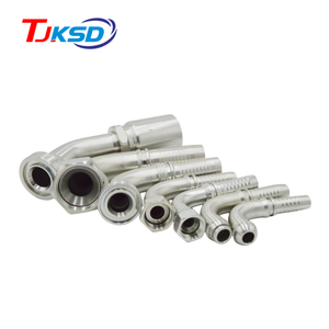 고압 여성 남성 플랫 90 45 콘 유압 호스 피팅 페룰 BSP JIC NPT SAE 호스 피팅 - Product Image 5