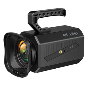 Cámara en Vivo 4K con Enfoque Automático Láser TOF, CMOS de 4/3" y Gran Apertura F1.5, Salida HD-MI/USB3.0 para YouTube/Twitch, Cámara 4K - Product Image 1