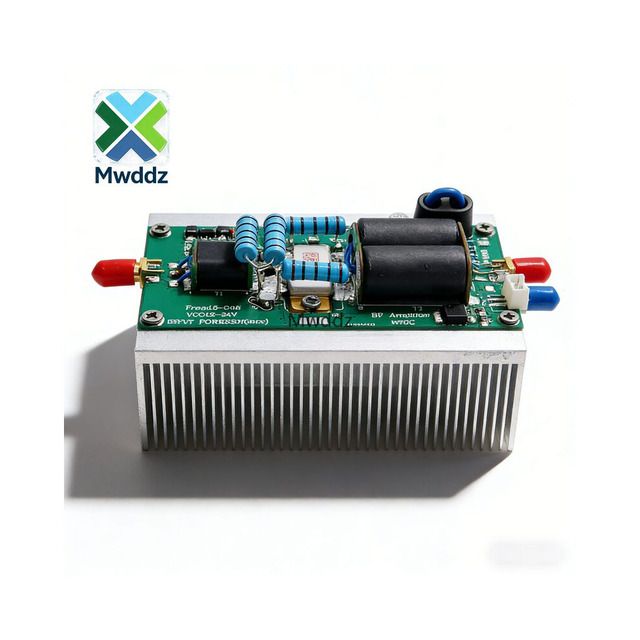 100W Shortwave Amplifier RF Power Amplifier HF Linear Amp 2-54MHz HF RF Amplifier for Ham Radio