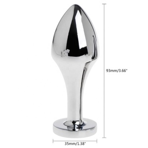 Tienda de sexo juguetes anales erótico adultos <span class=keywords><strong>Anal</strong></span> juguete enchufe trasero Unisex estimular por un par de juguetes sexuales - Product Image 4