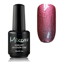 Mixcoco Gel Polish à paillettes pour nail art, gel caméléon, Esmaltes De Gel