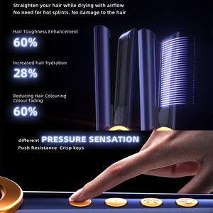 Styler 2-in-1 Multifunzione per Capelli Bagnati e Asciutti con Display LCD, Piastra Elettrica e Phon per la Cura e lo <span class=keywords><strong>Styling</strong></span> dei Capelli - Product Image 3