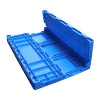 Boîte pliable empilable en plastique PP recyclable, conteneur de déménagement robuste, transport industriel, stockage