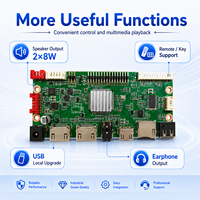 Universal 15.6 14.1 inci LVDS LCD papan Driver 1280x800 VGA Input 30 Pin untuk industri layar TFT Tampilan Monitor