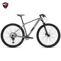 Vélo de montagne en carbone M5 Boost à axe traversant, groupe SRAM SX EAGLE 12 vitesses, roues en aluminium pour freins à disque hydrauliques MT200, confort optimal