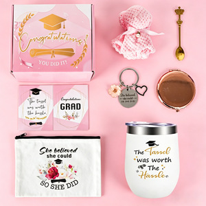 Coffrets Cadeaux de Remise de Diplôme 2026 – Boîte Cadeau pour Étudiants et Lycéens avec Gobelet, Bracelet et Chaussettes pour la Promotion des Filles et des Garçons - Product Image 2
