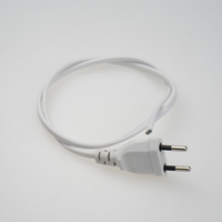 Cable de Alimentación con Enchufe Europeo CEE 7/16 a IEC 60320 C7, H03VVH2-F 0.75mm² 2.5A 250V