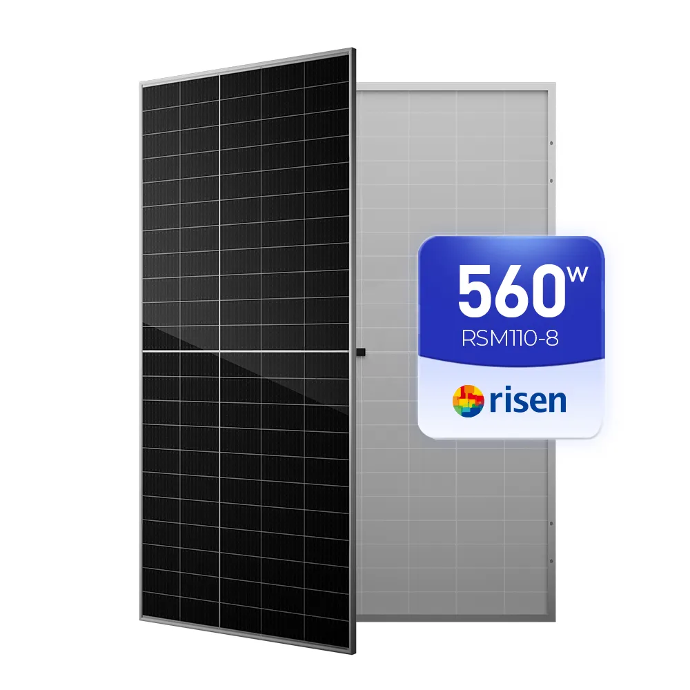 Paneles solares de precio más bajo 535W 540W 545W 550W 555W Paneles solares aumentados necesarios para la casa