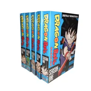 Dragon topu sezon 1-5 DVD japon versiyonu 25 diskler CD filmleri DVD japon karikatür Dragon topu