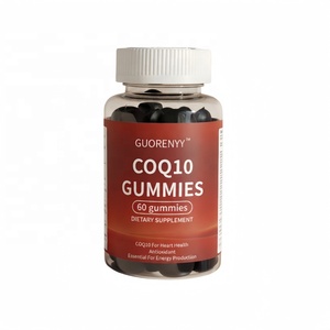 GUORENYY Gommose CoQ10 ad Alta Potenza 400mg con Omega-3, Magnesio e Vitamina B3 - Supporto per la Salute Cardiaca, Antiossidante ed Energizzante - 60 Pezzi - Product Image 1