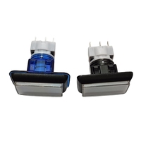 Micro-interrupteur à bouton-poussoir pour machine de jeu d'arcade avec boutons poussoirs rectangulaires à LED pour machines de jeu