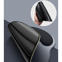 Tapis de souris ergonomique en Silicone écologique, repose-poignet en Gel, repose-poignet, bureau, Logo en Silicone personnalisé