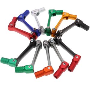 ESUM nouveau levier de vitesse court en aluminium pour Dirt <span class=keywords><strong>Bike</strong></span> Pit <span class=keywords><strong>Bike</strong></span> MX6 Kayo T2 T4 T4L Motocross 250CC moteur <span class=keywords><strong>apollo</strong></span> - Product Image 1