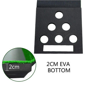 Ensemble de <span class=keywords><strong>mini</strong></span>-green de <span class=keywords><strong>golf</strong></span> d'extérieur avec logo personnalisé, 12 trous, pliable, pour la pratique du putting - Product Image 4