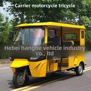 Motocicleta de tres ruedas motorizada de carrocería abierta <span class=keywords><strong>para</strong></span> transporte de pasajeros, modelo TVS Bajaj, tipo Tuk-Tuk, <span class=keywords><strong>para</strong></span> uso transfronterizo, vehículo tipo Bouncy Car - Product Image 5