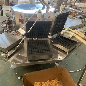 Machine à rouleaux de noix de coco croustillante d'approvisionnement d'usine de ravitaillement automatique Ligne de production professionnelle de gaufres à bulles et de crêpes croustillantes - Product Image 6