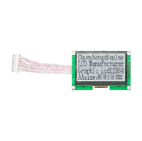 Module LCD rétroéclairé COG LED ChuanHang 2,8 pouces 128x64 CH12864-58, module d'usine, câble rouge et blanc, 65,4x38,0mm, ST7565R