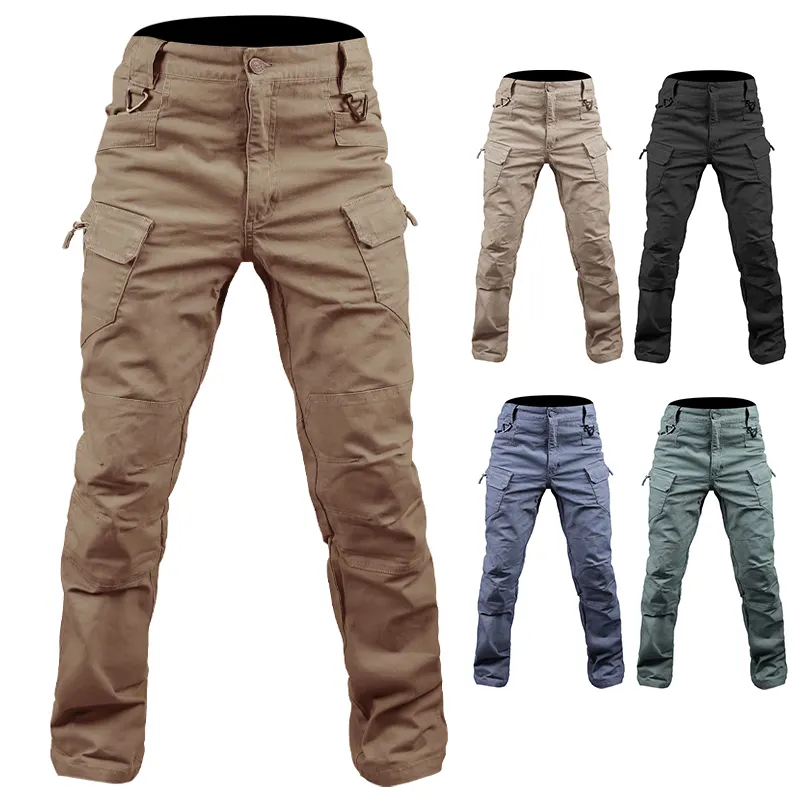 S.archon IX7-Pantalones tácticos para hombre, mono elástico al aire libre con múltiples bolsillos, pantalones tácticos impermeables para venta al por mayor
