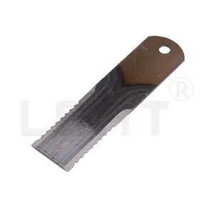 Hoja picadora de paja para agricultura se adapta a la sección de cuchillos de piezas de cosechadora combinada Claas