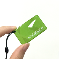 Carte de contrôle d'accès personnalisée ECATOO, carte RFID en époxy gravée au laser, porte-clés NFC, cartes en époxy