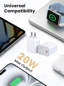 <span class=keywords><strong>Cargador</strong></span> N2 Tipo <span class=keywords><strong>C</strong></span>, Cable de Carga PD para UE, EE. UU. y Reino Unido, Bloque de Carga <span class=keywords><strong>USB</strong></span> Tipo <span class=keywords><strong>C</strong></span>, Adaptador de Pared para Teléfono Celular de Carga Rápida de 20 W para <span class=keywords><strong>iPhone</strong></span> 14, 15 y 16 - Product Image 6
