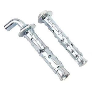 Commercio all'ingrosso zincatura acciaio al carbonio grado 4.8 squame di pesce autobloccante vite di espansione blocco ancoraggi a parete bullone di espansione - Product Image 4