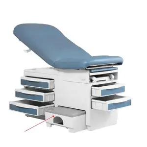 Nouveau type médical équipement hospitalier lit d'examen gynécologique équipement médical lit d'hôpital