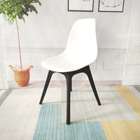 Silla de Comedor de Plástico de Alta Calidad y Excelente Relación Calidad-Precio, Silla Verde para Comedor