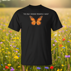 Le seul t-shirt que je veux avec motif de papillon monarque orange - Product Image 3