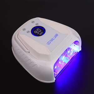 Nouveau métal Portable LCD affichage vernis à ongles Gel durcissement sèche-ongles Rechargeable manucure 72W sans fil UV LED lampe à ongles - Product Image 2