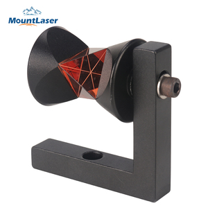 GRZ101S عاكس صغير بزاوية ° <span class=keywords><strong>Prism</strong></span> مثبت على حامل قضيب GMP104 لتر ، منشور ريترو مساحي يستخدم لمحطة كاملة للمراقبة - Product Image 3