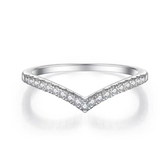 IGI Gold Engagement Wedding Band 10K 14K 18K Round V Shape Diamond DEF VVS VS Ring Lab Grown Diamond Ring Pt950 Platinum Jewelry