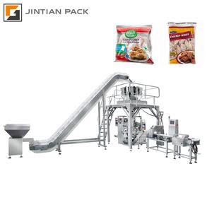 背面密封可定制冷冻蔬菜海鲜袋包装机沙拉包装机 - Product Image 1